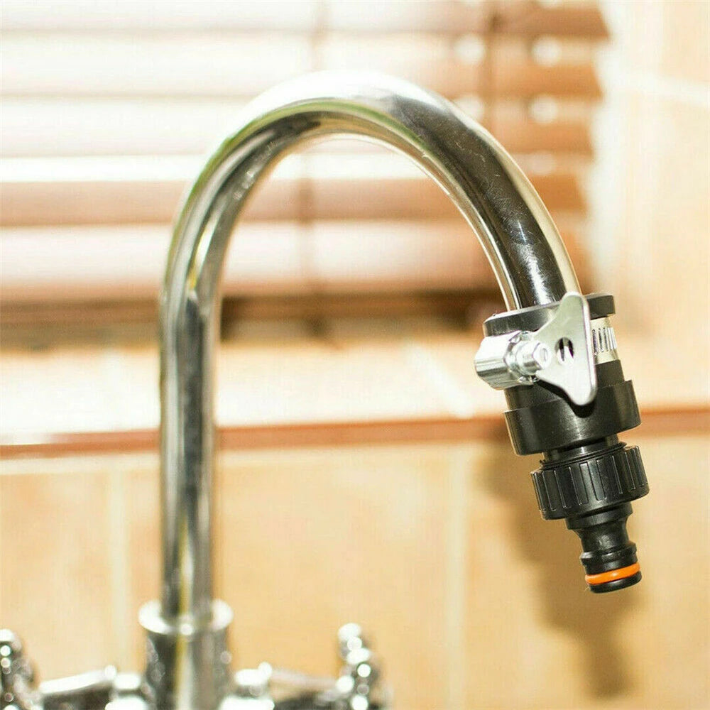 Universal Tap Connector Adapter Mixer Hose Pipe Joiner Fitting Universal  Water Faucet Garden Kitchen Supplies
