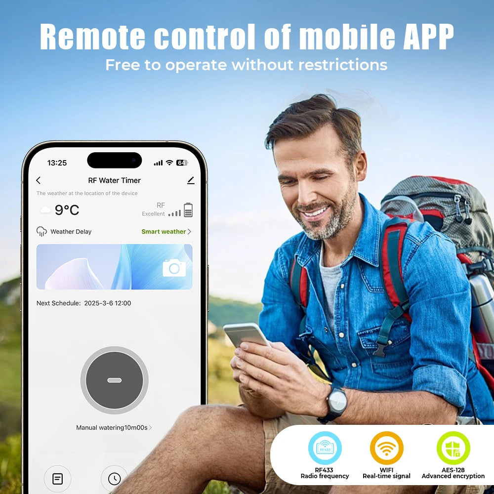 Eshico Wireless Water Timer For Garden