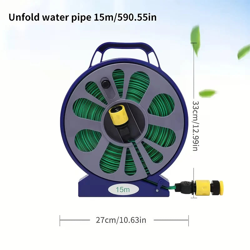 Quick‑Connect Garden Hose Standard Thread Water Pipe Leakproof Durable For RV Trailer Garden Yard Irrigation Outdoor Water Work