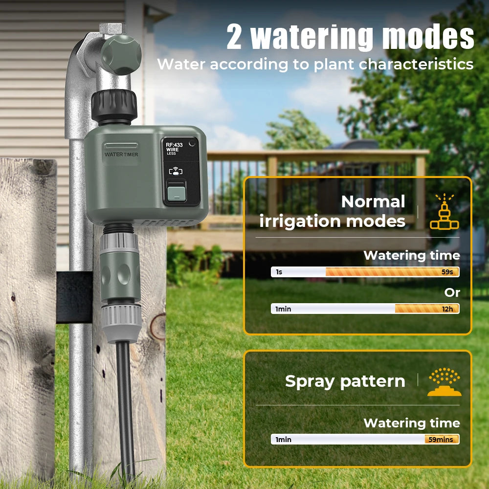 Eshico Wireless Water Timer For Garden