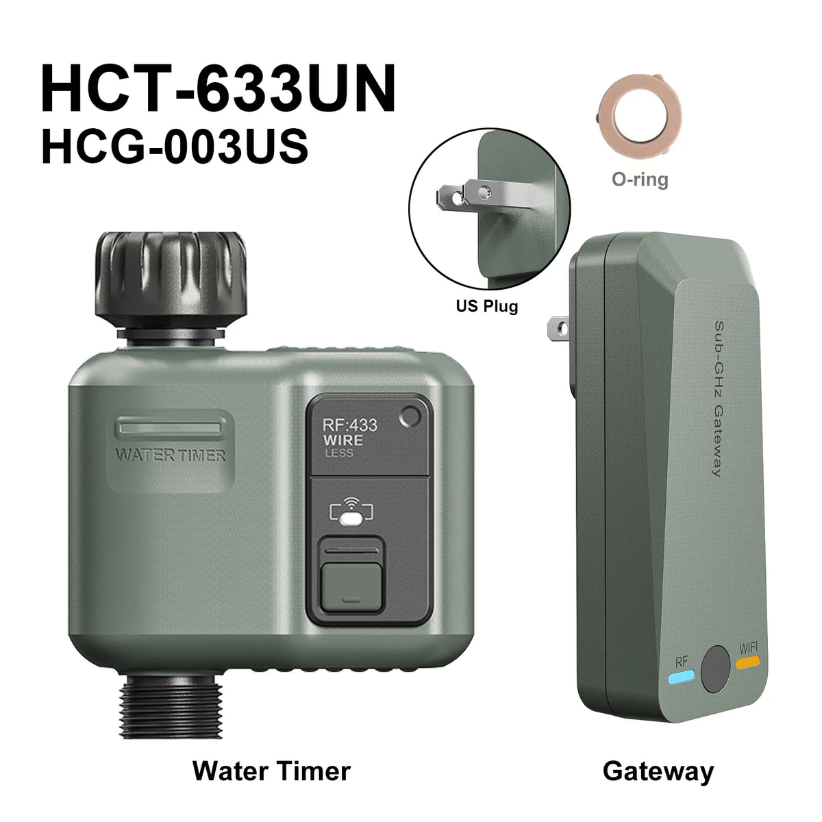 Eshico Wireless Water Timer For Garden