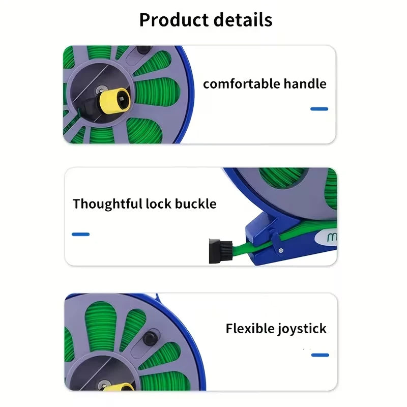 Quick‑Connect Garden Hose Standard Thread Water Pipe Leakproof Durable For RV Trailer Garden Yard Irrigation Outdoor Water Work